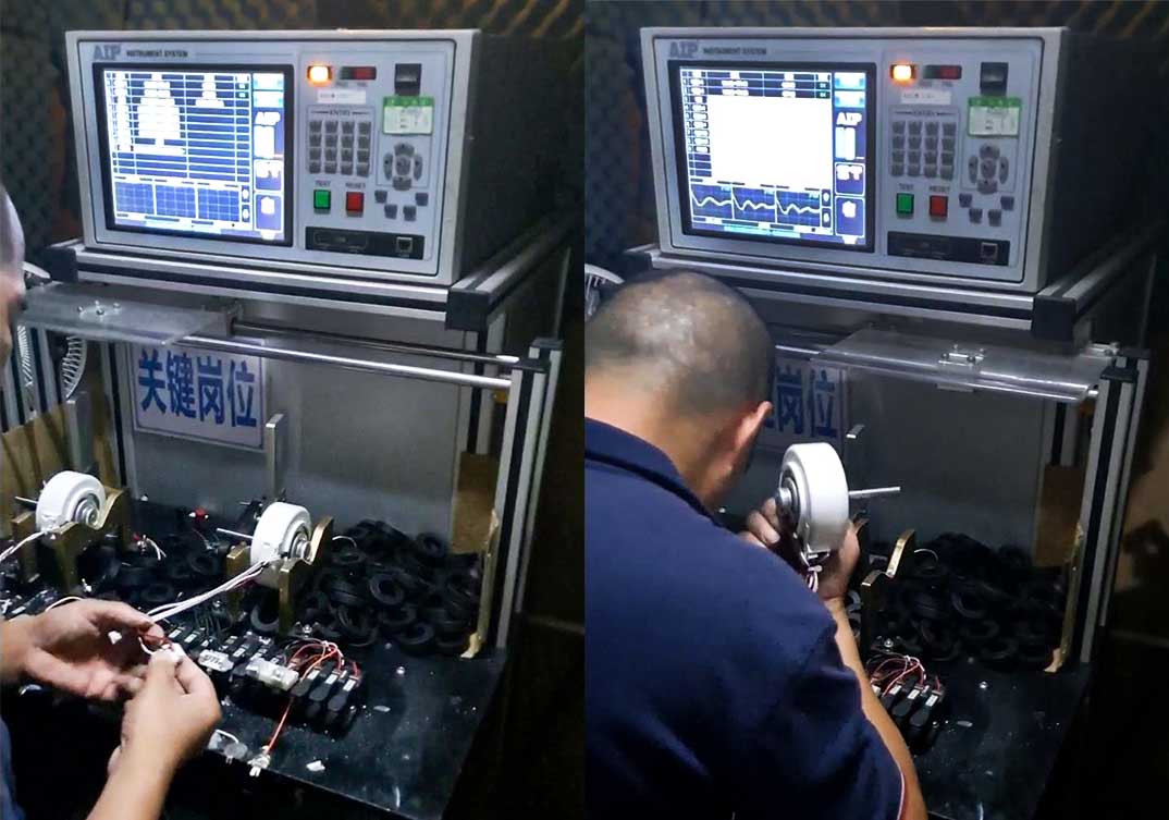 無(wú)刷電機(jī)測(cè)試儀應(yīng)用現(xiàn)場(chǎng)