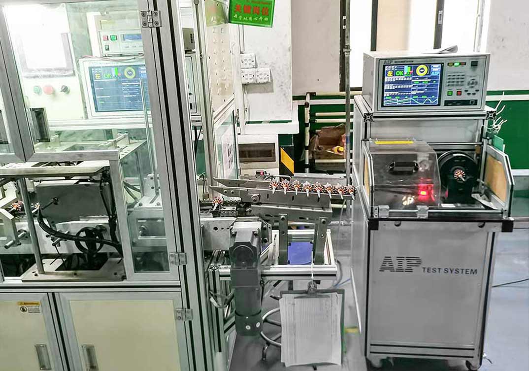 電樞轉(zhuǎn)子檢測(cè)設(shè)備應(yīng)用現(xiàn)場(chǎng)