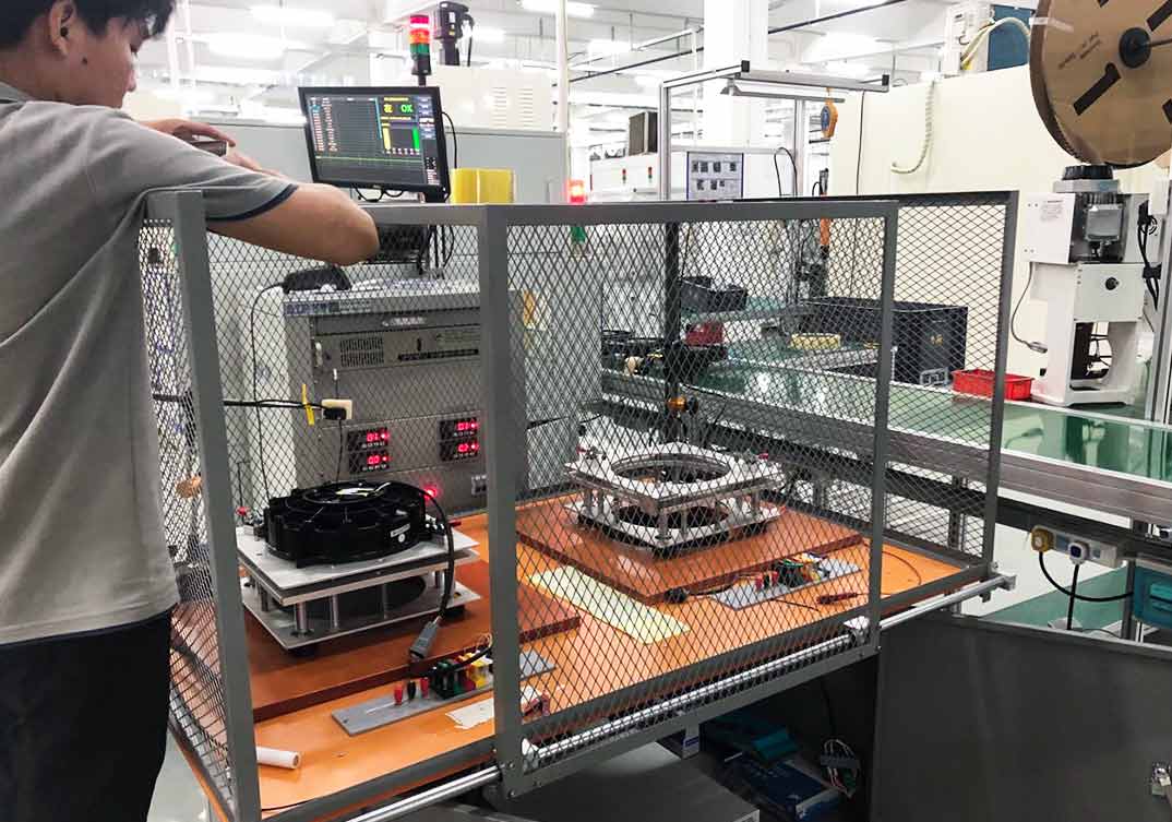 風(fēng)機(jī)電機(jī)檢測(cè)系統(tǒng)應(yīng)用現(xiàn)場(chǎng)