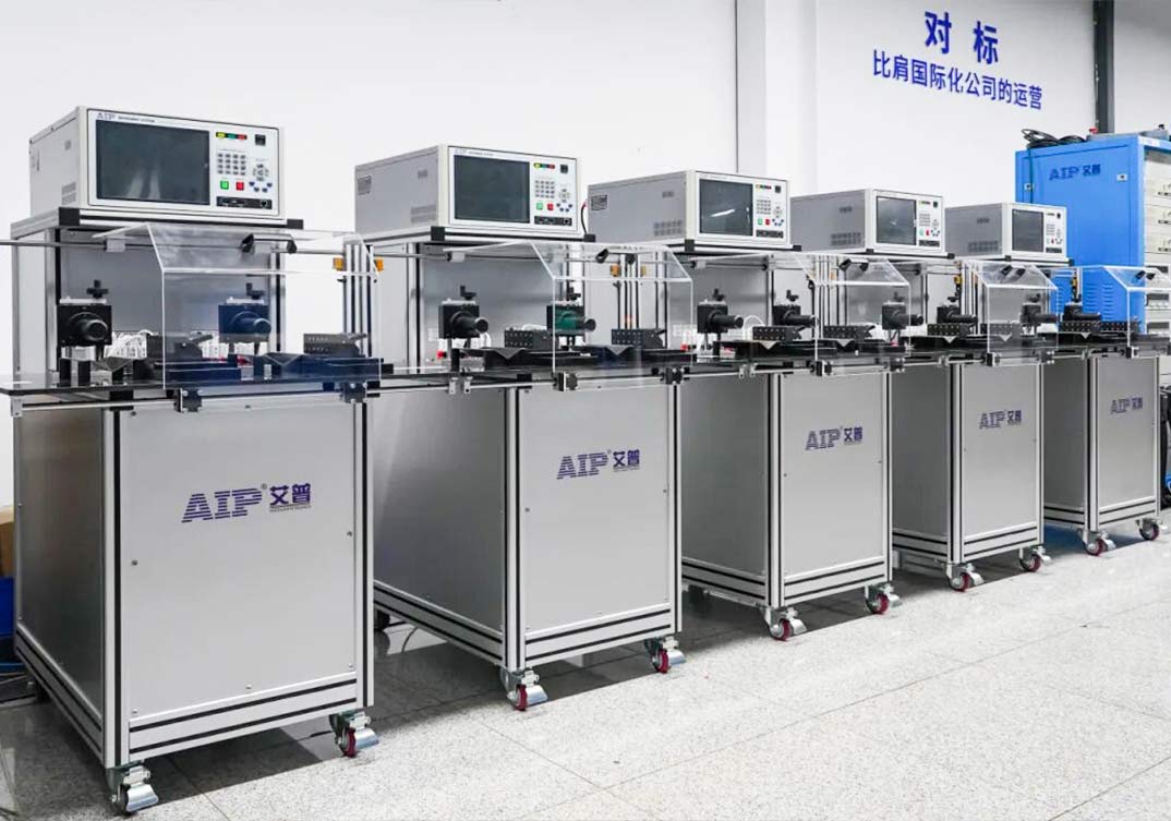 水泵電機定子測試設備應用現場-AIP艾普